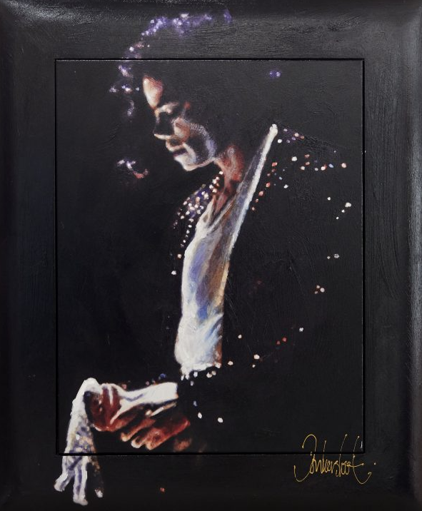 Schilderij Michael Jackson door Peter Donkersloot